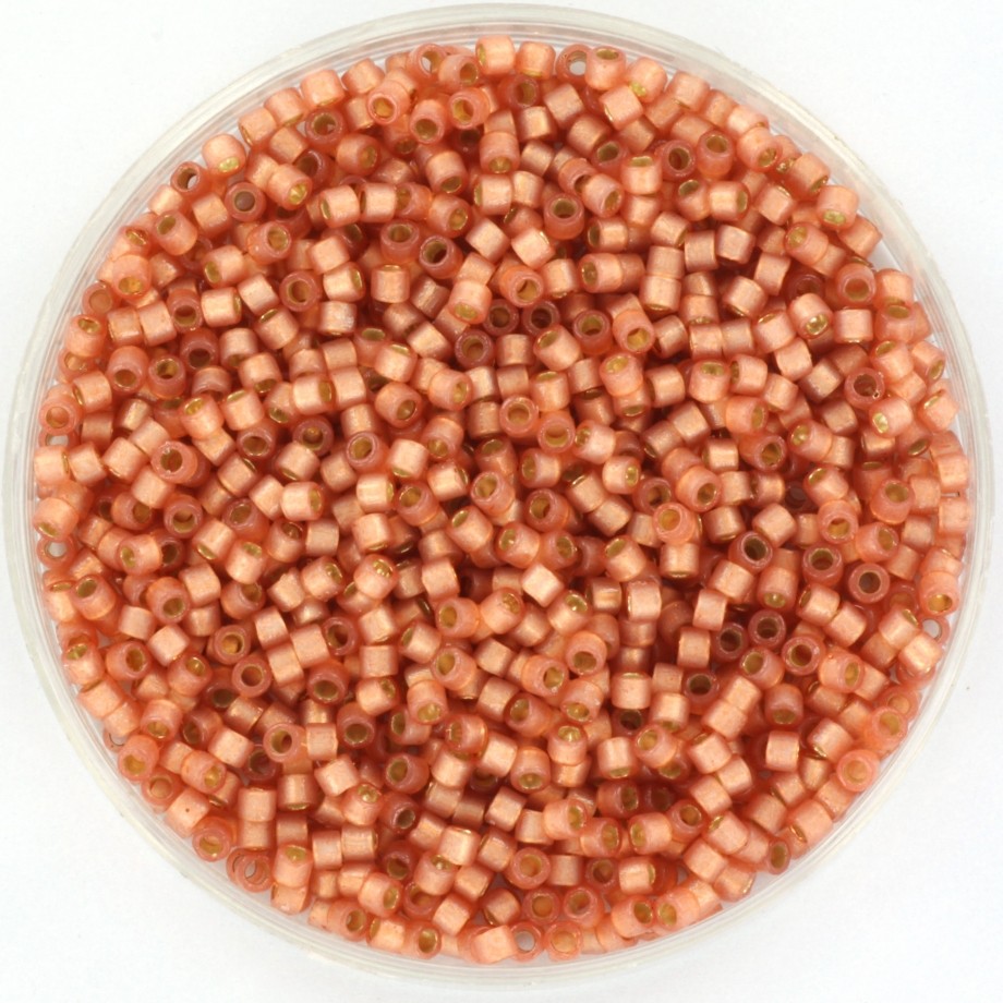 Miyuki Delica 11/0 duracoat sf silverlined dyed MIDE11-2172 Manzuko