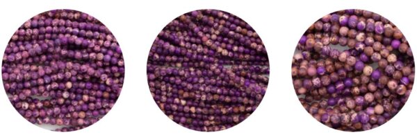 Jaspis cesarski w kolorze fioletu