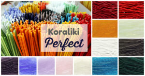 Koraliki szklane / do bransoletek /Korailiki Perfect