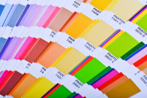 Wzornik kolorów Pantone/ manzuko