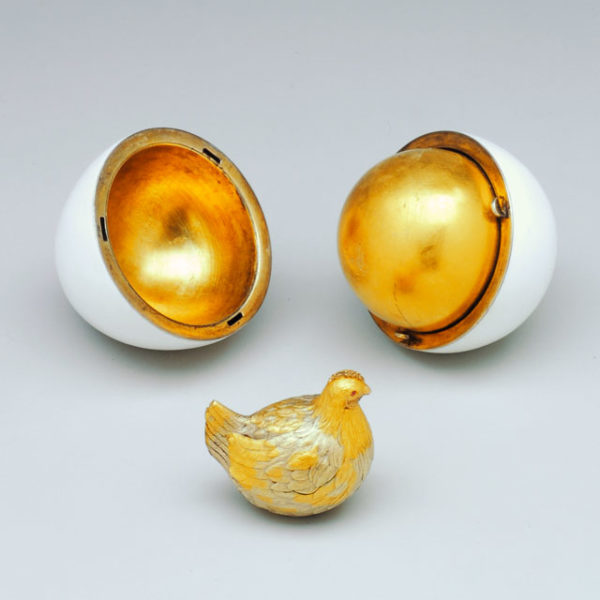 Pierwsze jajko Faberge w Carskiej kolekcji