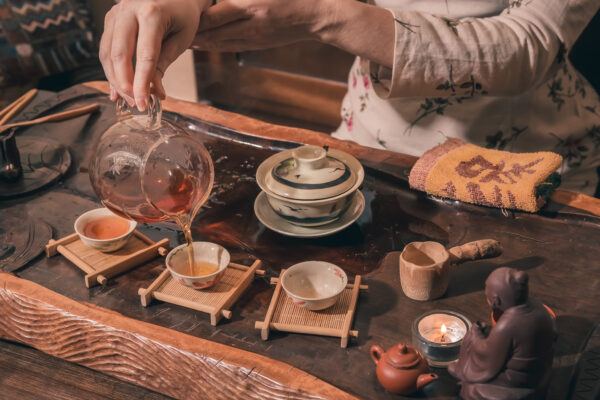 Chiński rytuał parzenia herbaty