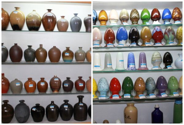 Ceramiczne wazy chińskie