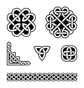 Symole celtyckie w biżuterii - węzeł Dara