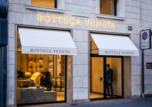 Bottega Veneta — klasyka, prostota, jakość. Witryna sklepowa marki.