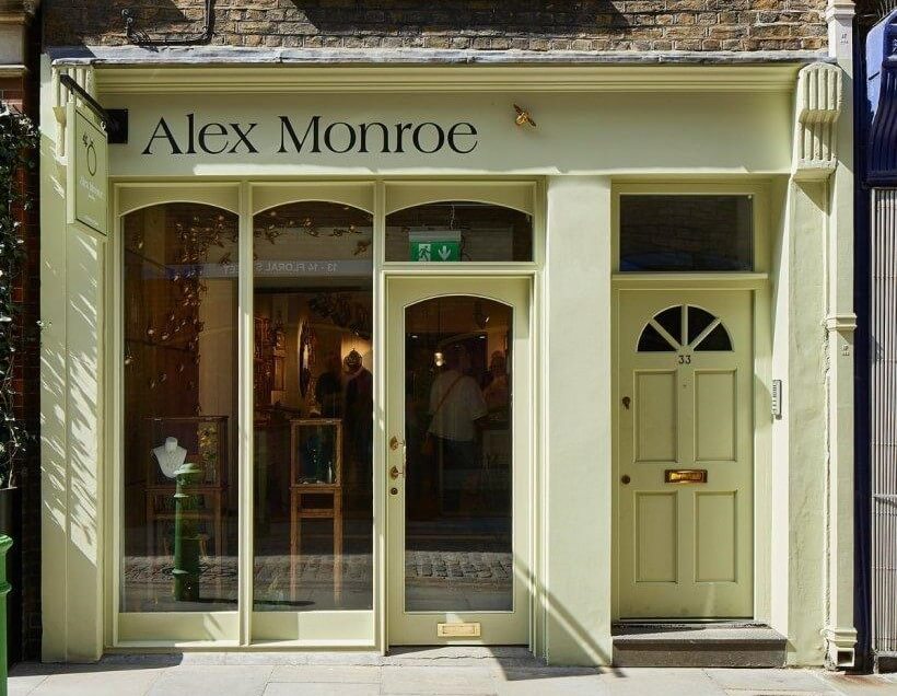 Alex Monroe — pięknie, etycznie, naturalnie. Witryna sklepowa marki Alex Monroe