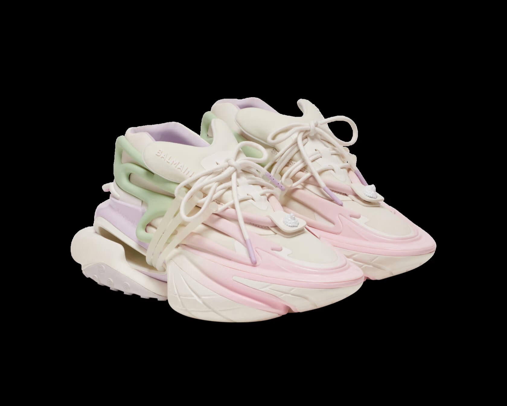 Unicorn trainers in neoprene and leather