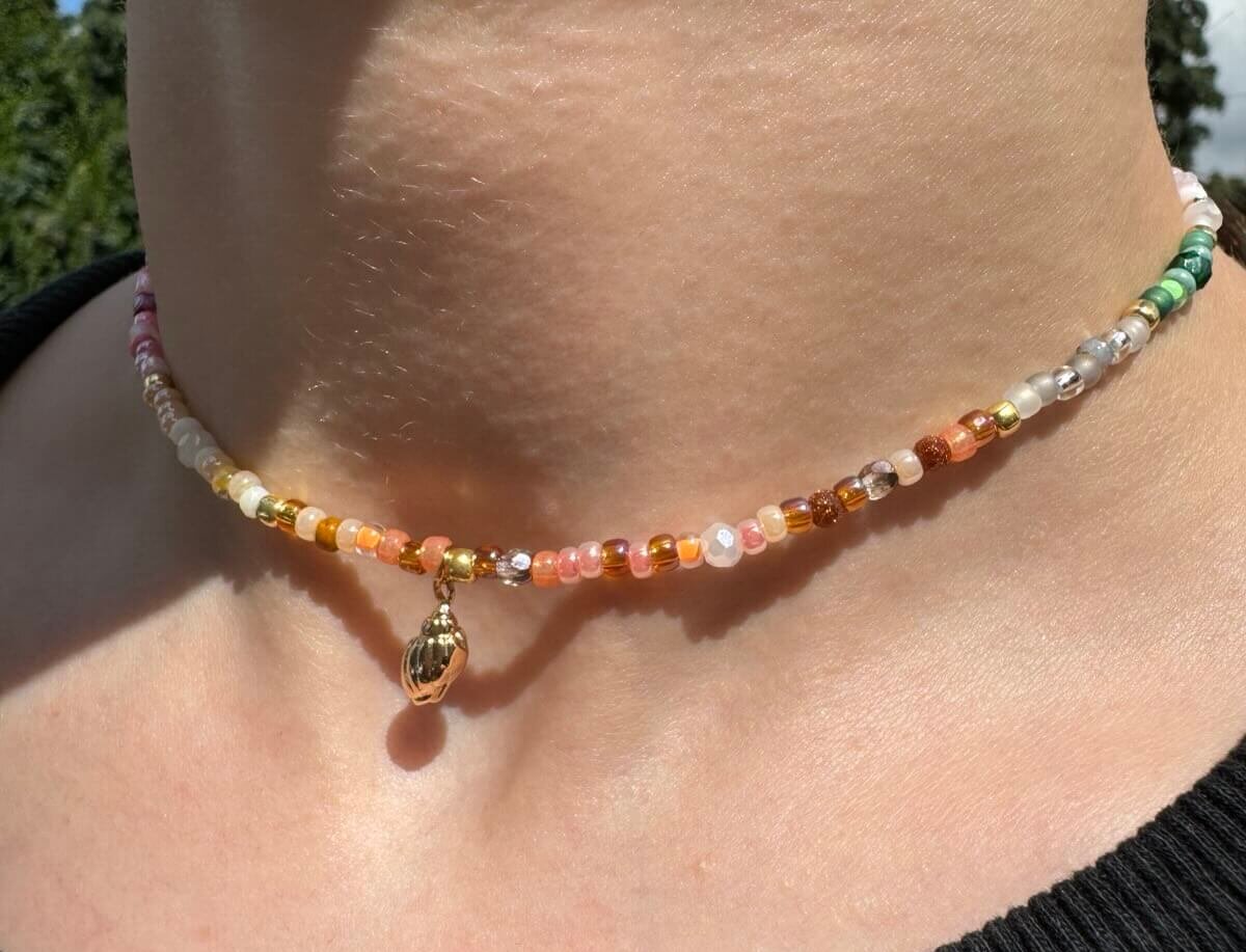 Miksy kolorów i kształtów - biżuteria z resztek