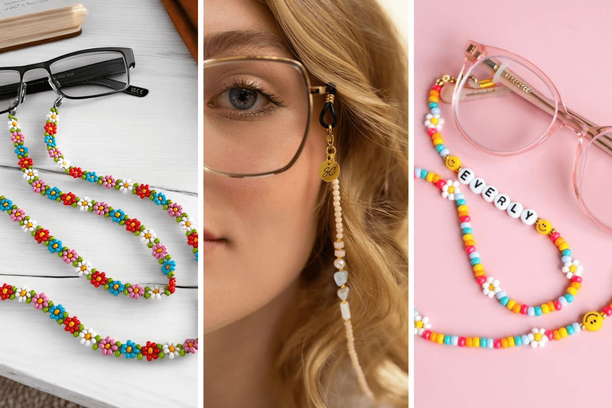 Łańcuszek do okularów pomysł na prezent dla nauczyciela