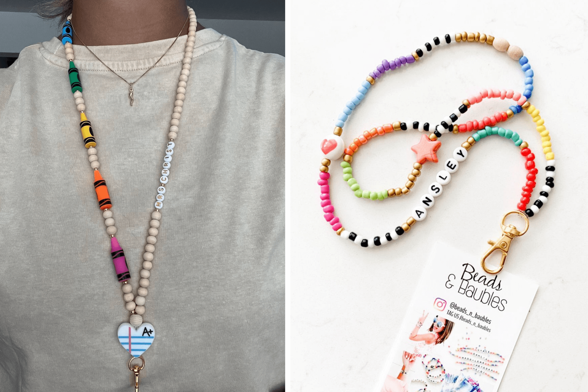 Personalizowana smycz dla nauczyciela