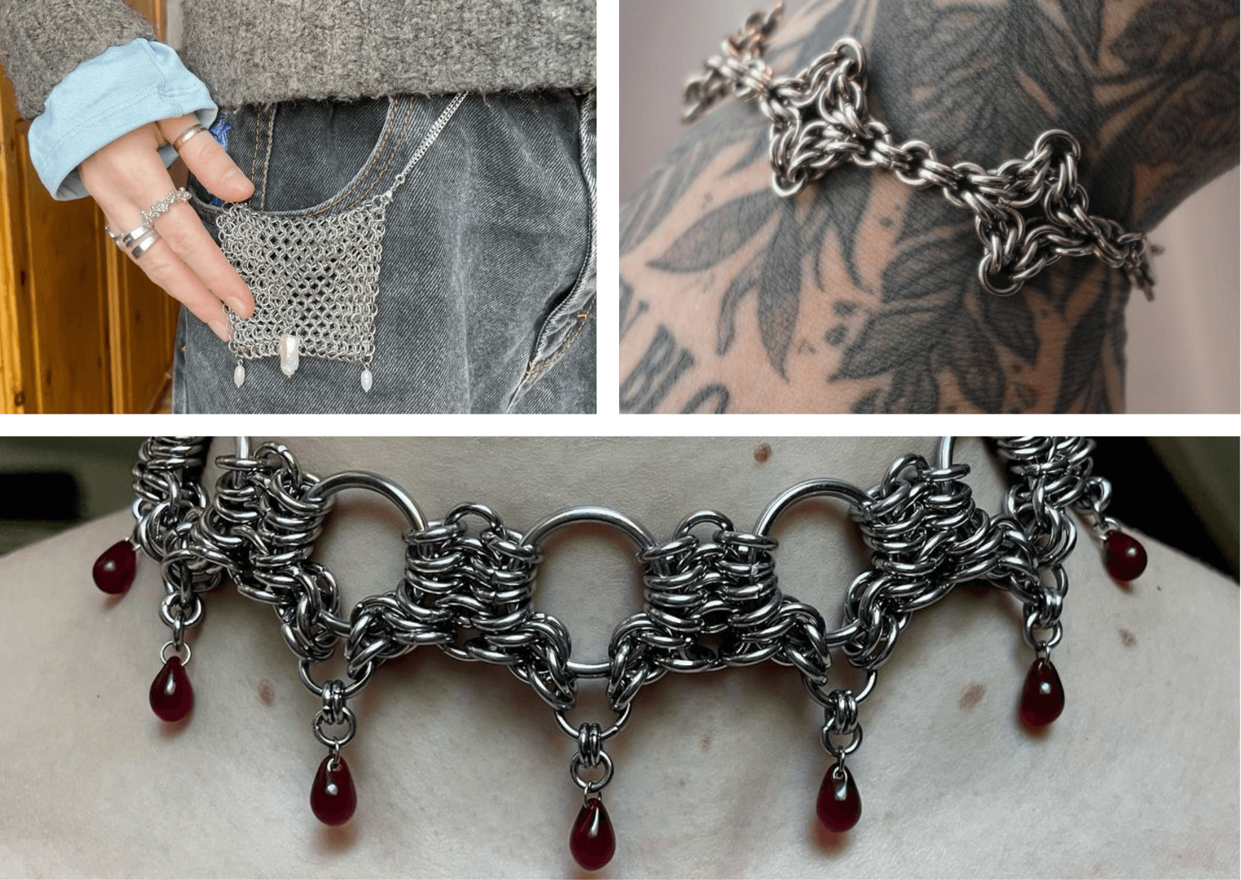 Jak nosić chainmaille na co dzień w stylu castlecore