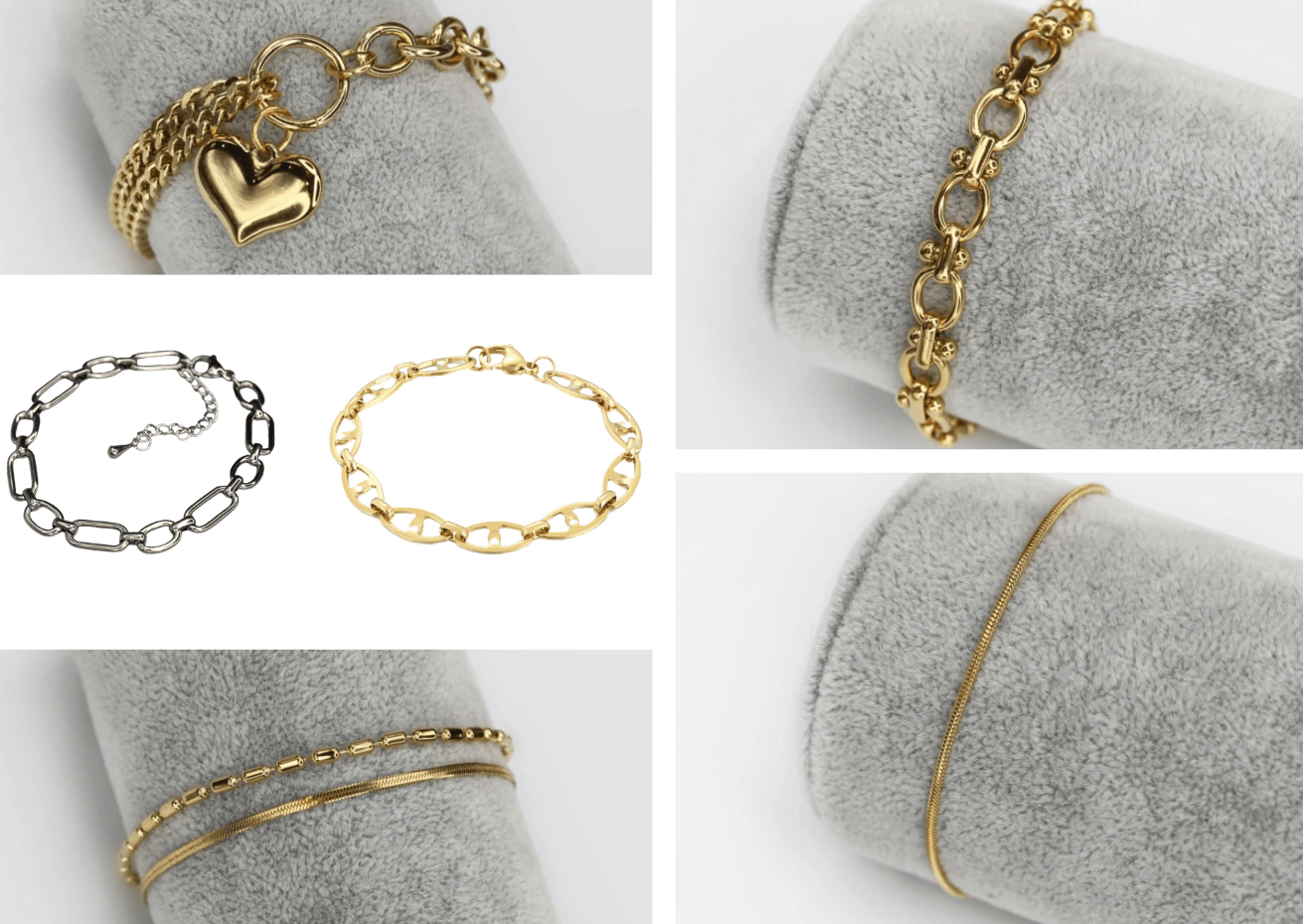 Bransoletki z łańcuszków