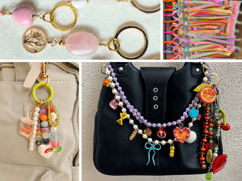 Breloki do torebek to aktualny hit, stwórz je w gronie przyjaciółek