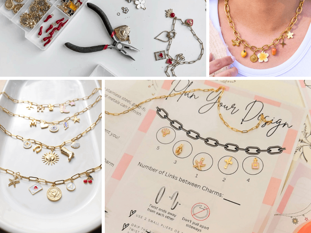 Pomysł na spotkanie z rękodziełem, naszyjniki z charmsami