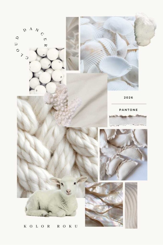 Złamana biel, czemu cloud dancer to zły wybór na 2026