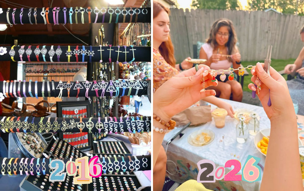 Koło 10 lat temu zakochaliśmy się w kupowaniu rękodzieła, teraz tworzymy je samodzielnie