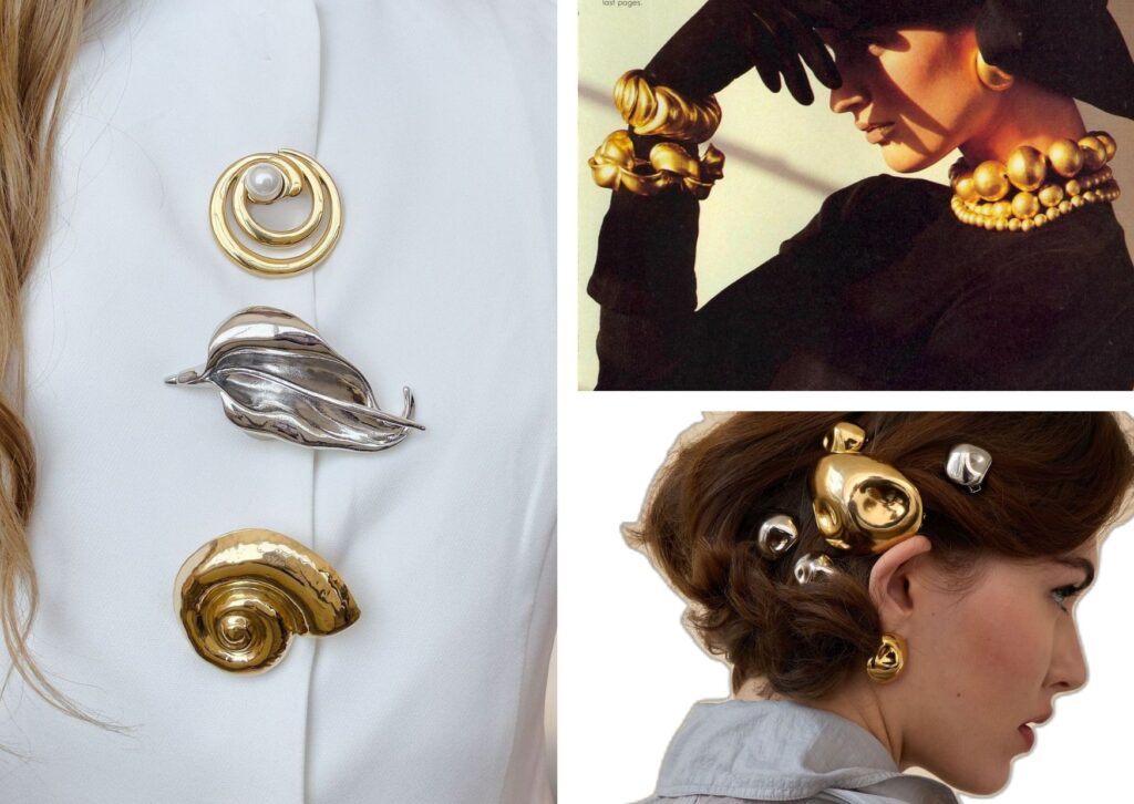 Przepych lat 80 wkrada się do naszych szkatułek w postaci ogromnych metalowych dodatków