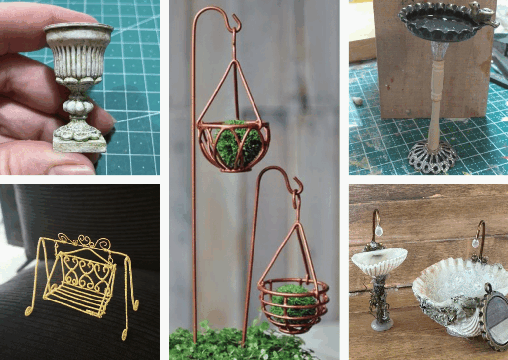 Jak zrobić miniaturowe ozdoby ogródka DIY